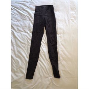 Lululemon leggings cotton dark brown
